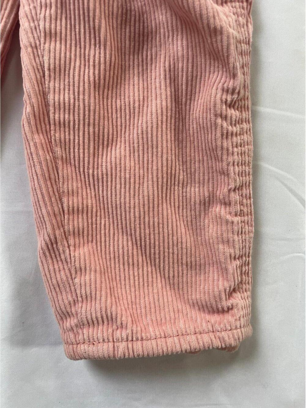 OshKosh B’gosh Pink Corduroy Overalls 2T Toddler Girl - Picture 4 of 7